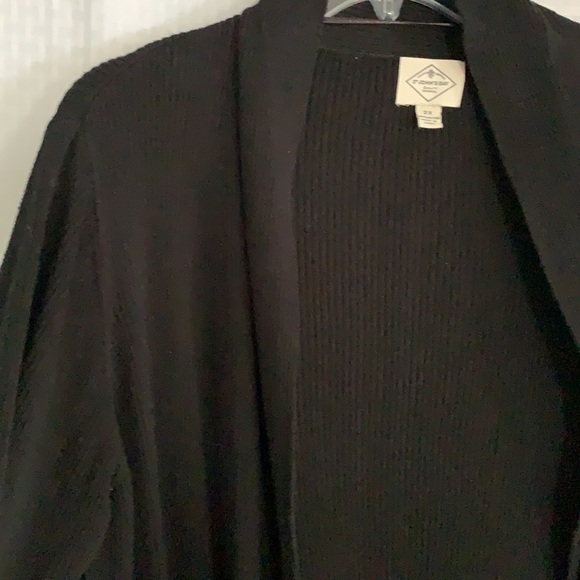 ST John’s Bay Ribbed Sweater. Size 2X. Black - Picture 3 of 8